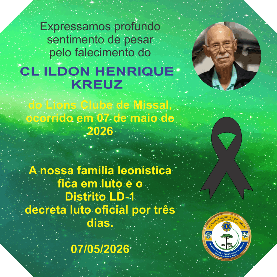 Luto por CL Ildon Henrique