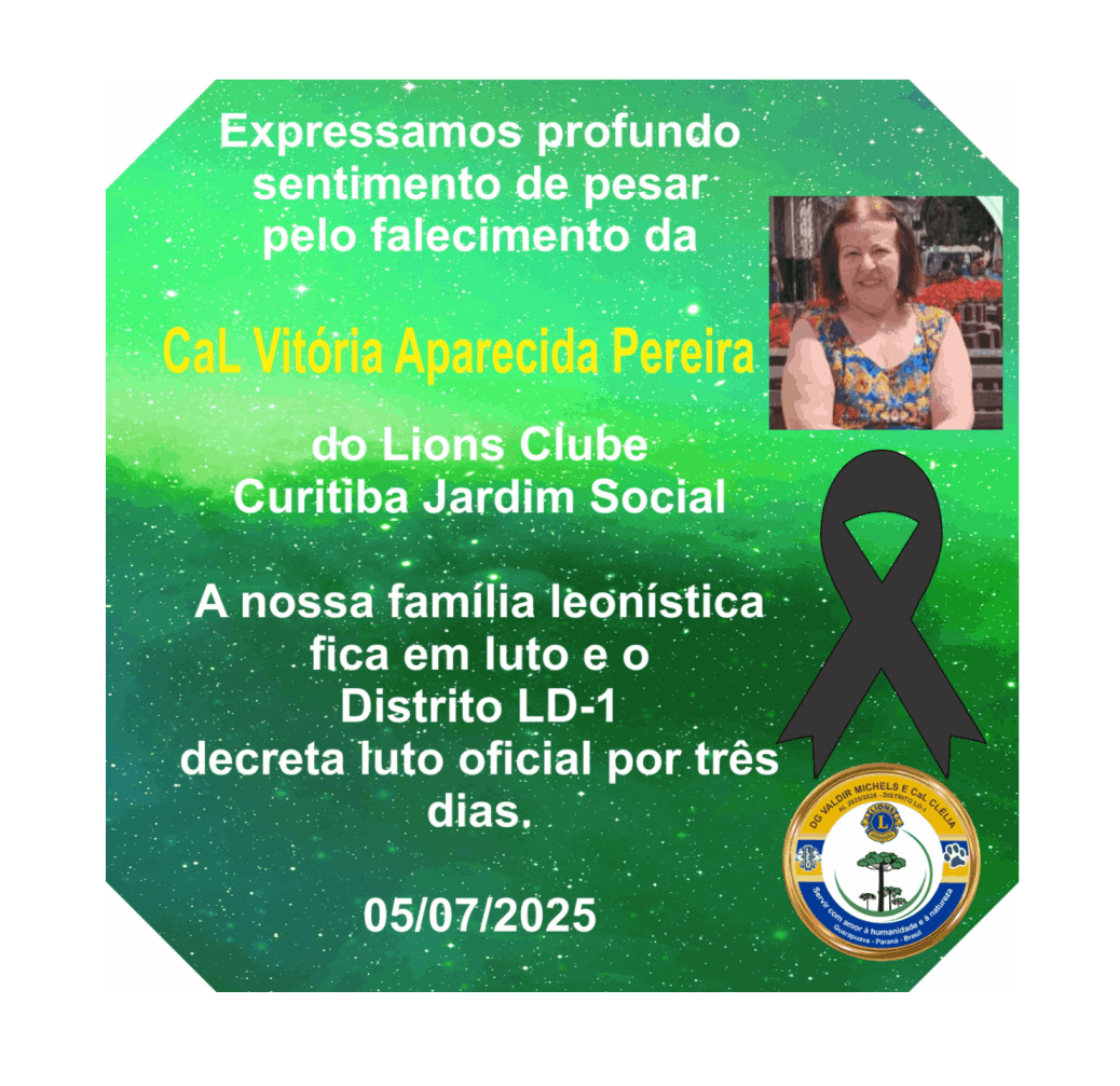 Luto por CaL Vitória