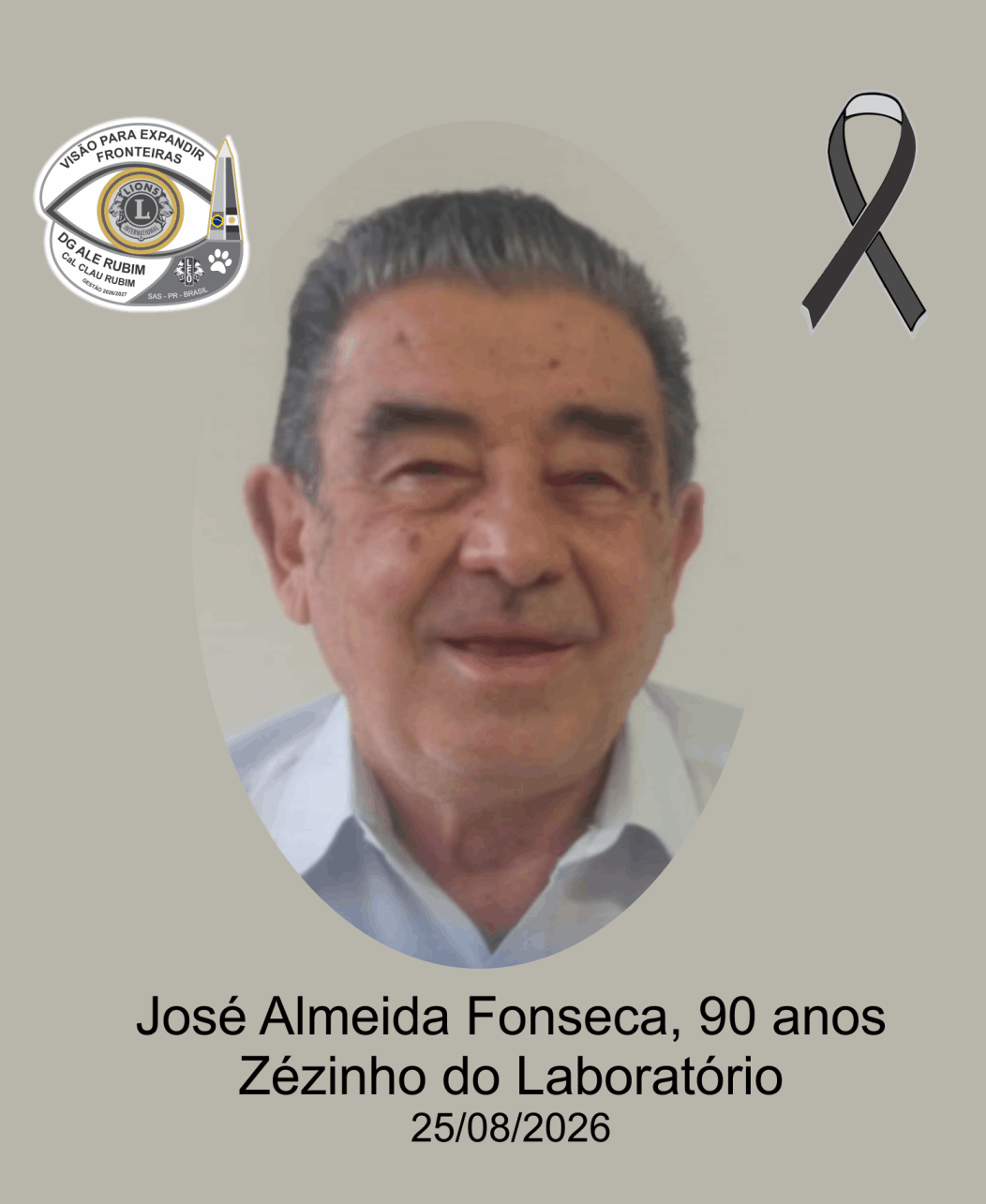 Luto por CL jose de almeida fonseca
