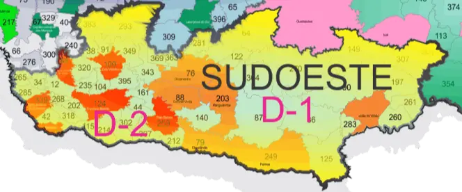 Regioes do LD-1