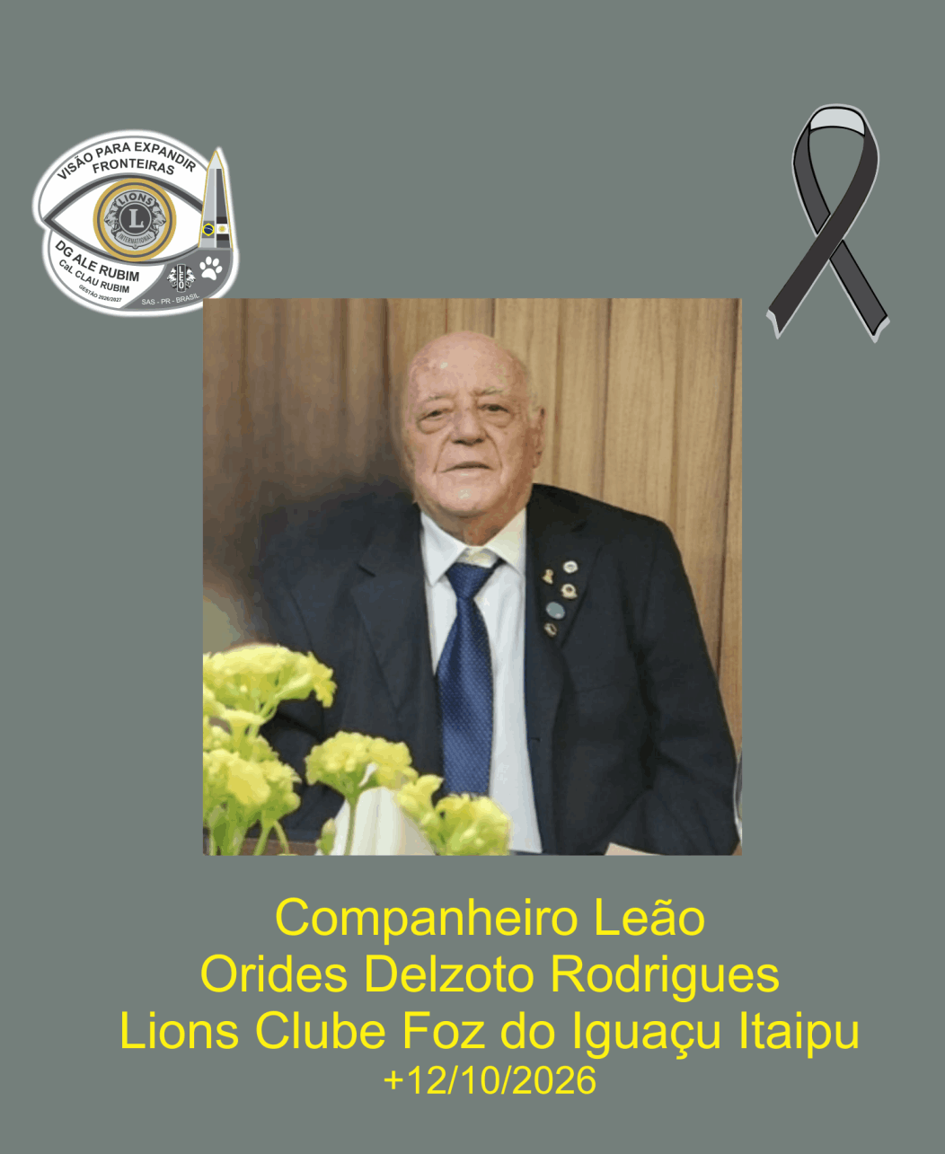 Luto por CL Orides D Rodrigues