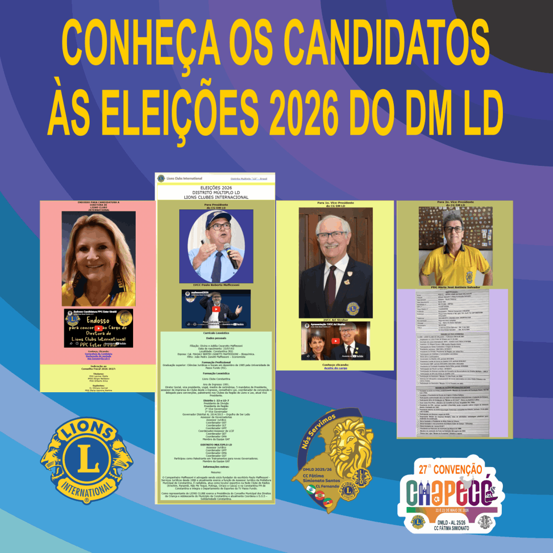 Candidatos 2026
