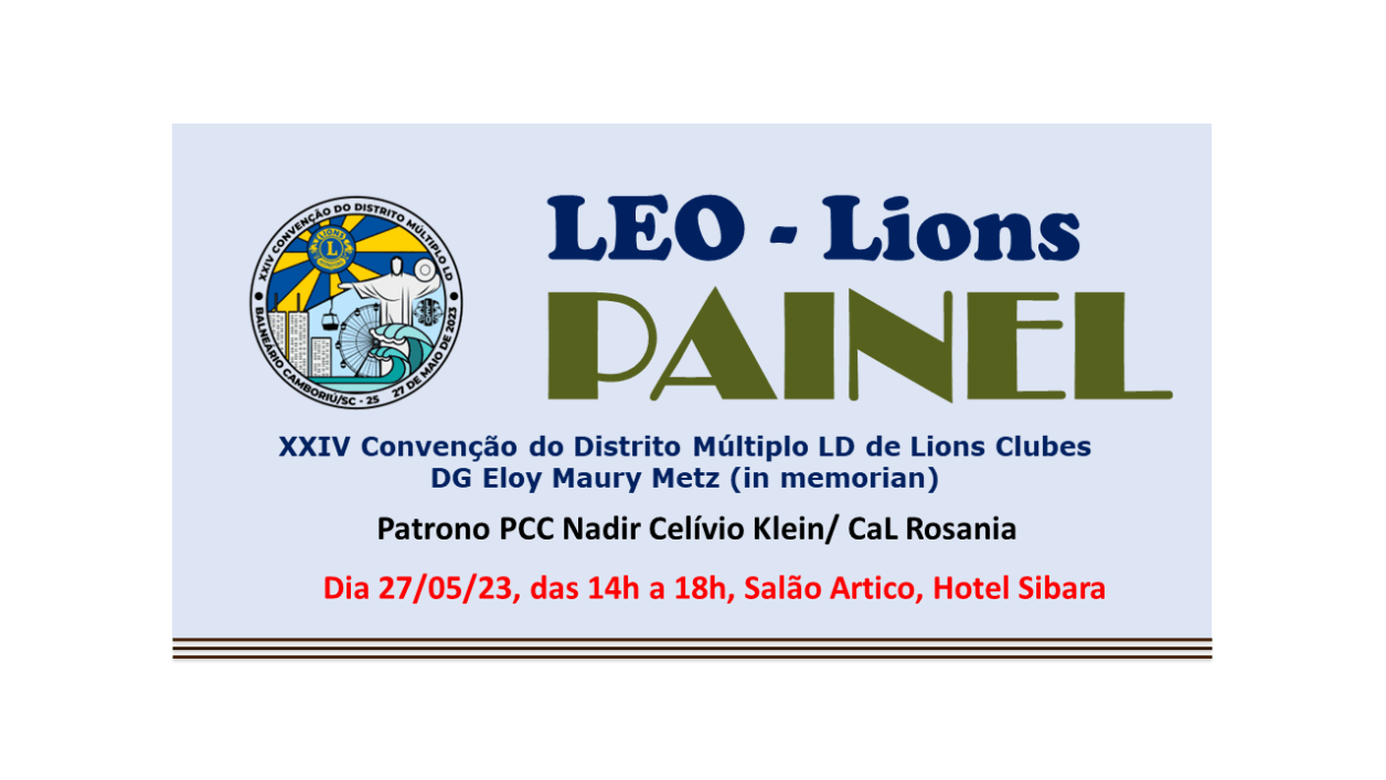 Painel Leo Lions