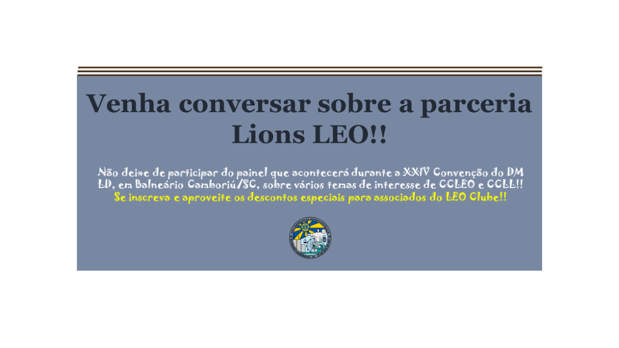 Painel Leo Lions
